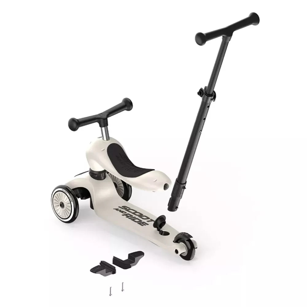 Monopattino Highwaykick 1 Push and Go Scoot and Ride Ash componenti