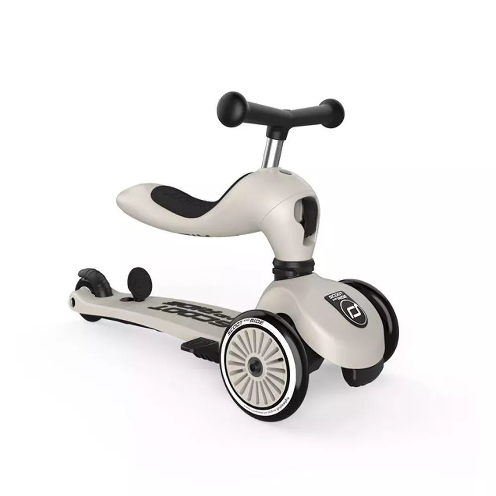 Monopattino Highwaykick 1 Push and Go Scoot and Ride Ash senza manico