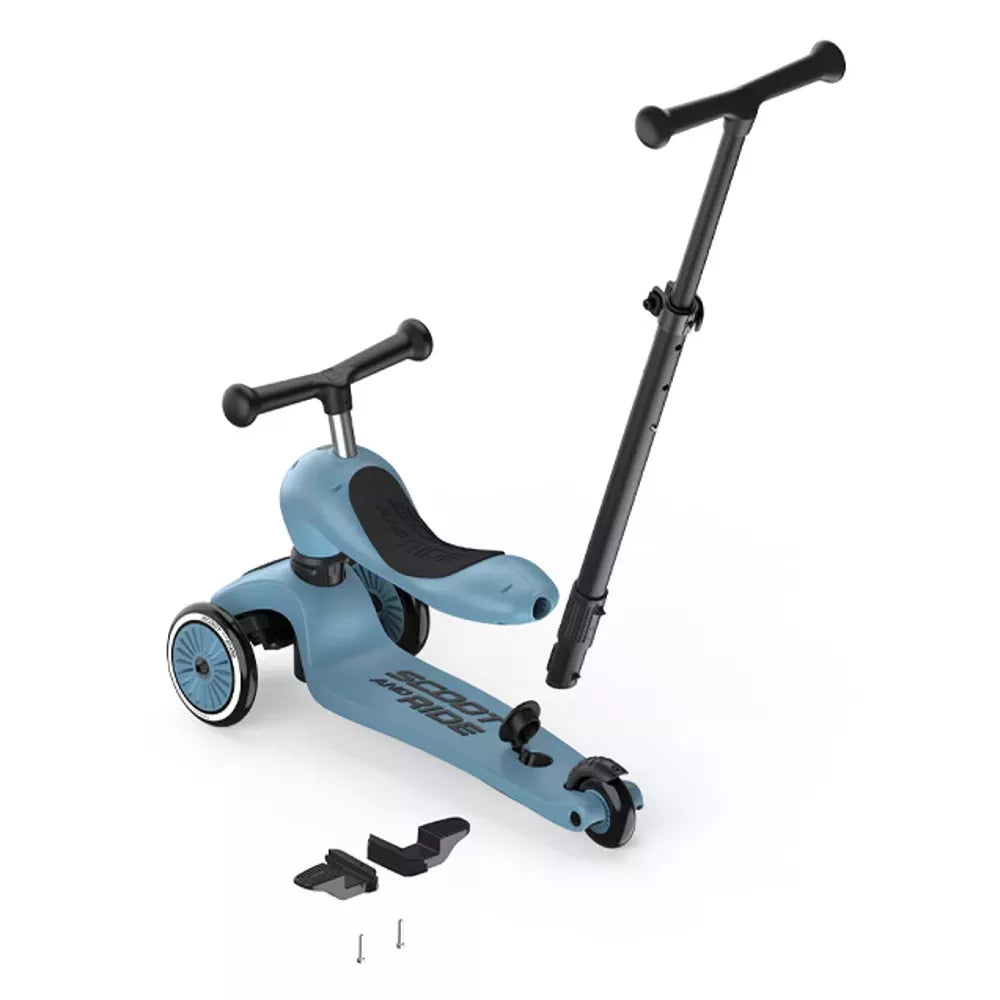 Monopattino Highwaykick 1 Push and Go Scoot and Ride Steel componenti