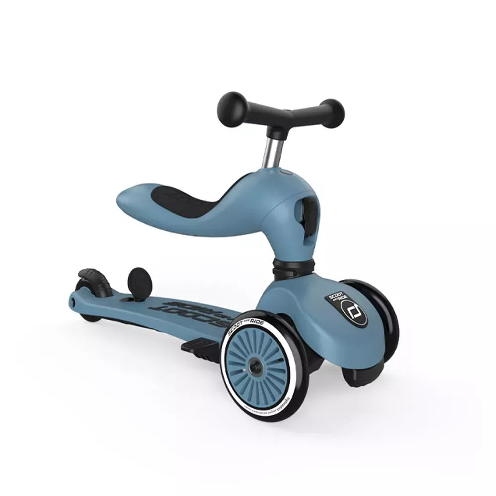 Monopattino Highwaykick 1 Push and Go Scoot and Ride Steel senza manico