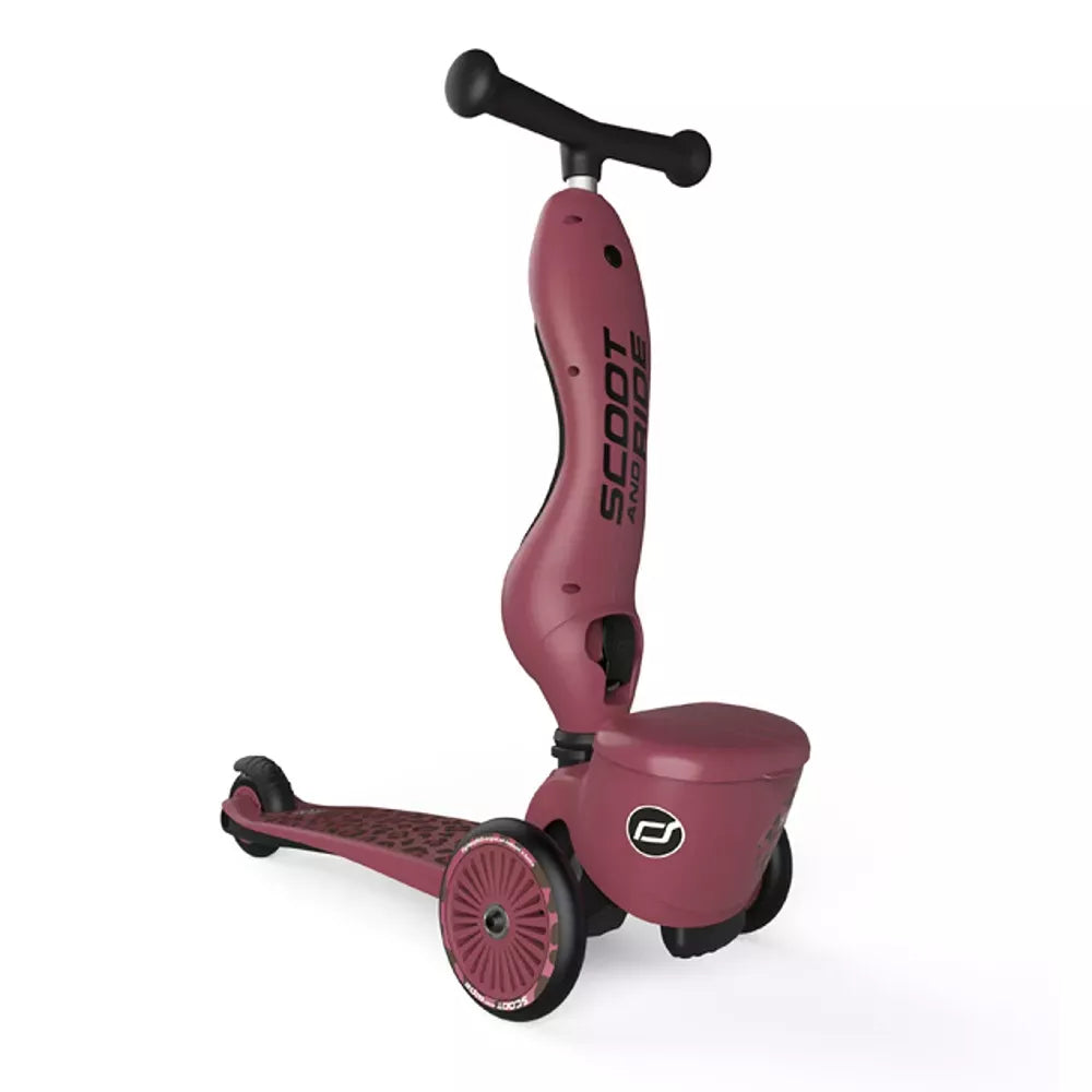 Monopattino Highwaykick 1 Lifestyle Scoot and Ride Wildcat alzato