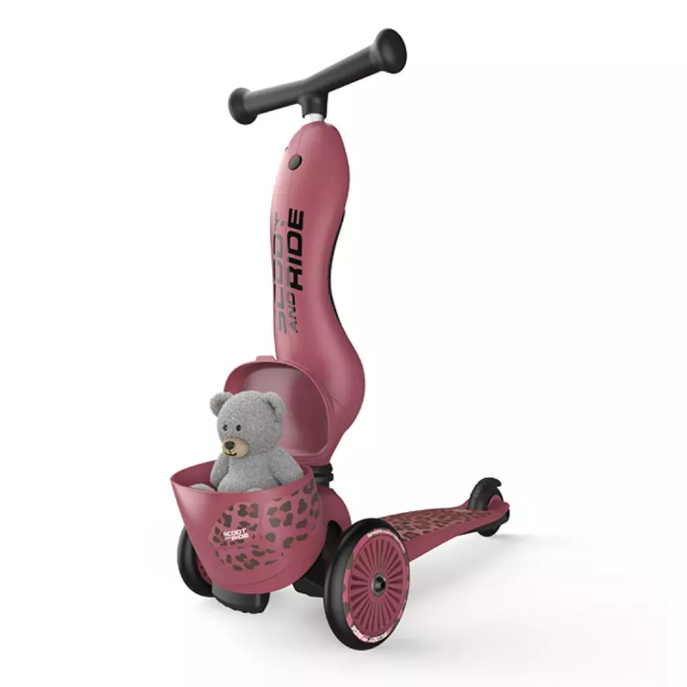 Monopattino Highwaykick 1 Lifestyle Scoot and Ride Wildcat Porta oggetti