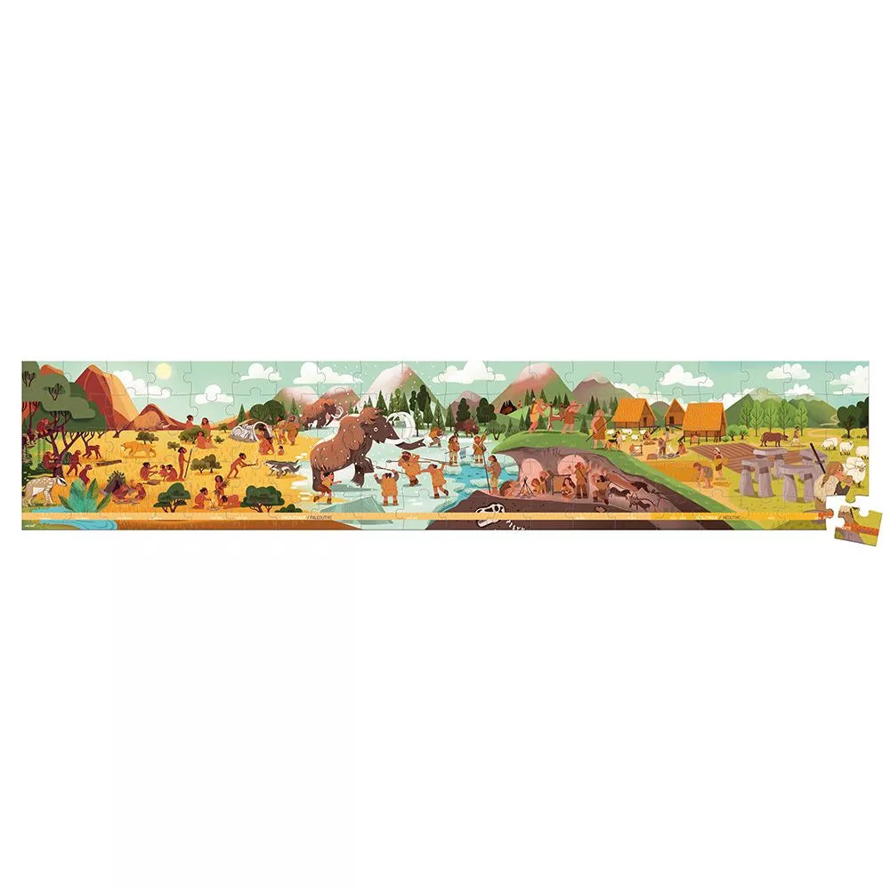 Puzzle Fregio Preistorico 100 pezzi Janod