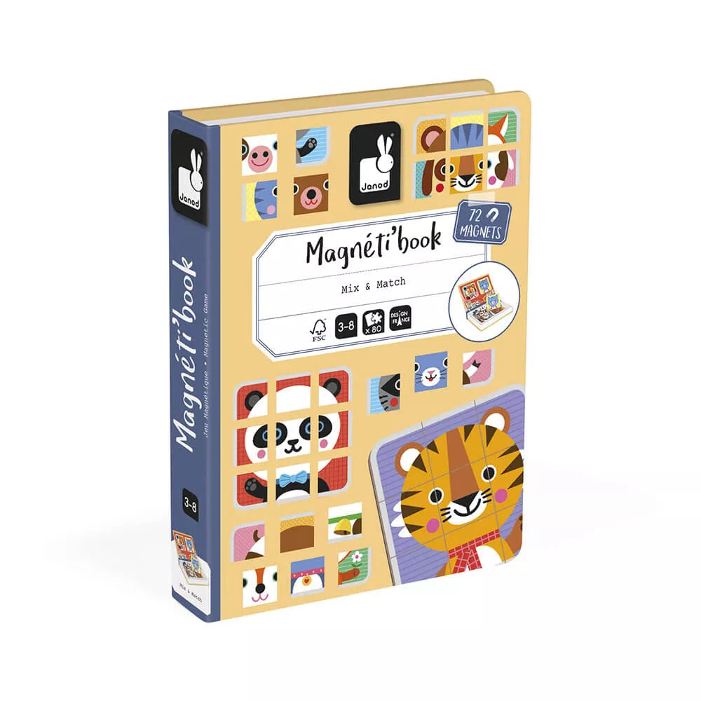 Libro Magnetico Mix & Match Janod