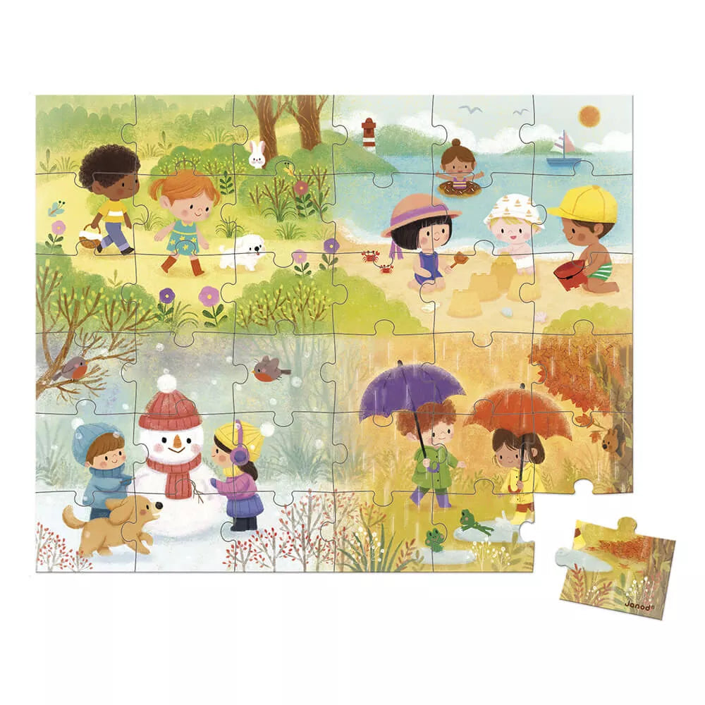 Puzzle Le Stagioni 36 pezzi Janod