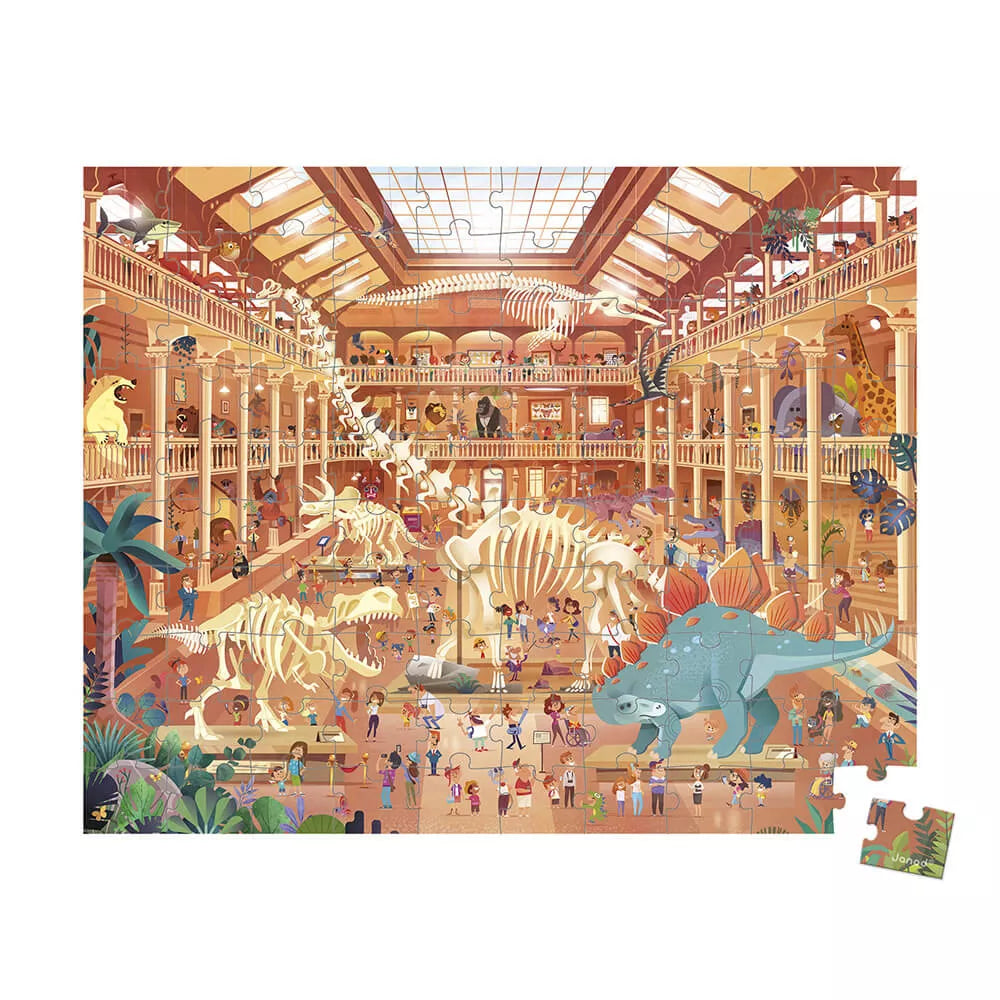 Puzzle Museo di Storia Naturale 100 pezzi Janod