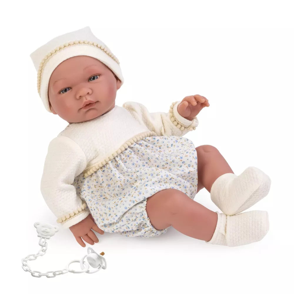Bambolotto Pablo con Giacca Beige Asi 43 cm