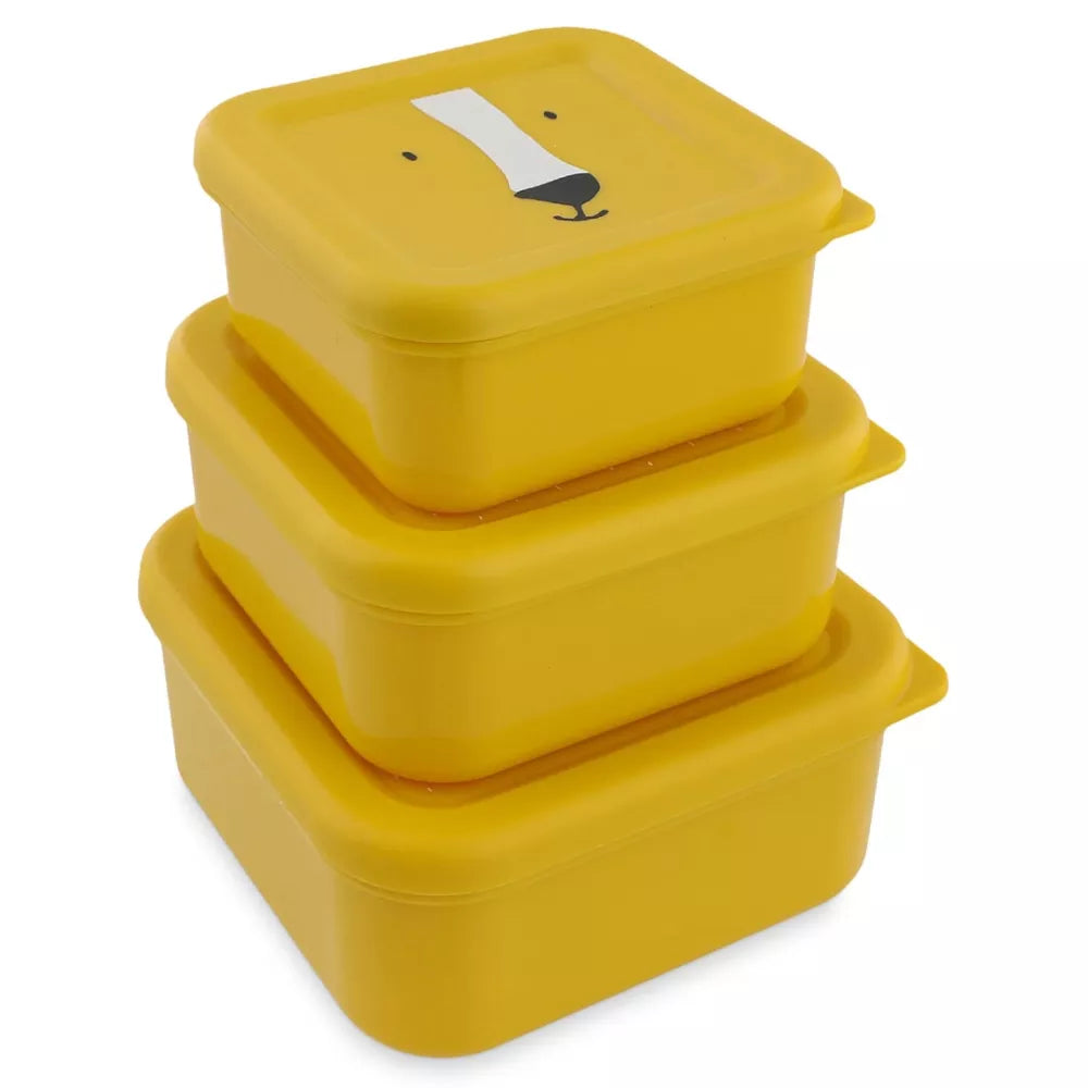 Set 3 Porta Merenda Trixie Mr. Lion Impilati
