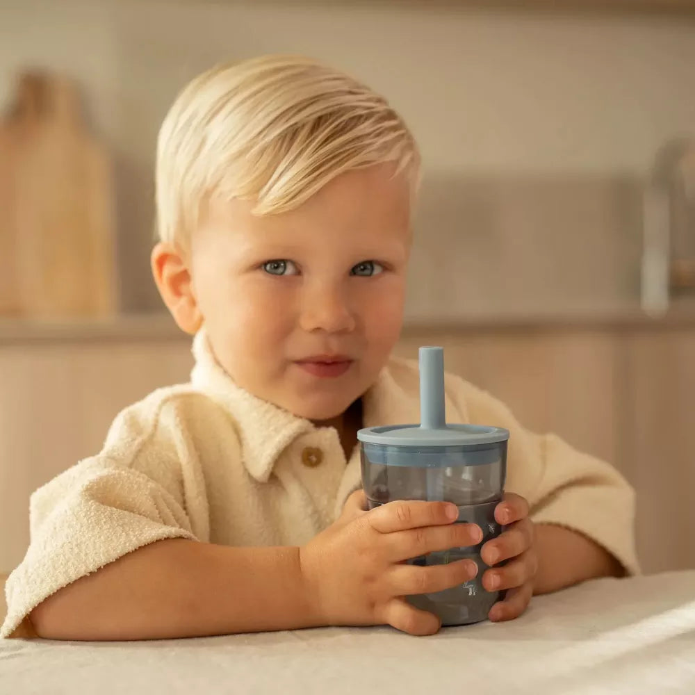 Bambino con Bicchiere con Cannuccia Little Dutch Forest Friends