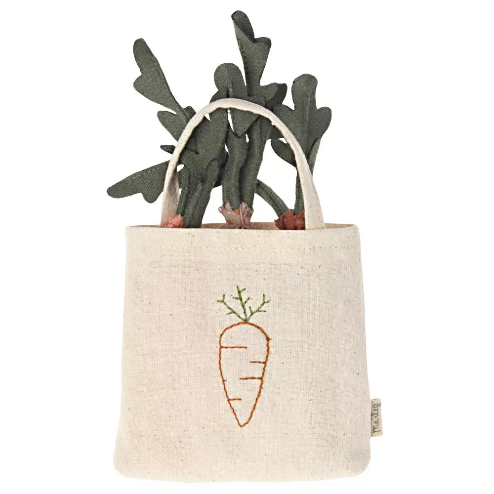 Totebag con Carote Maileg piena