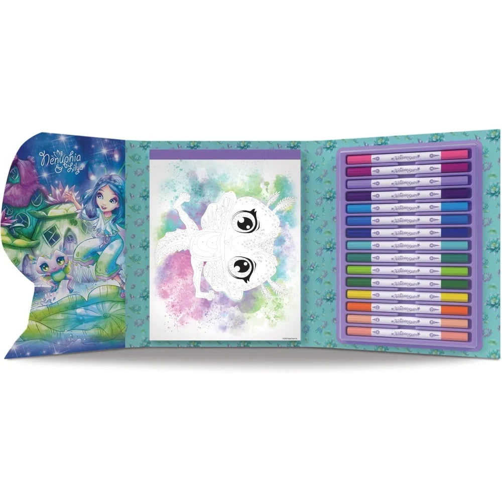 Interno dell'Album Colora con i Numeri Nebulous Stars