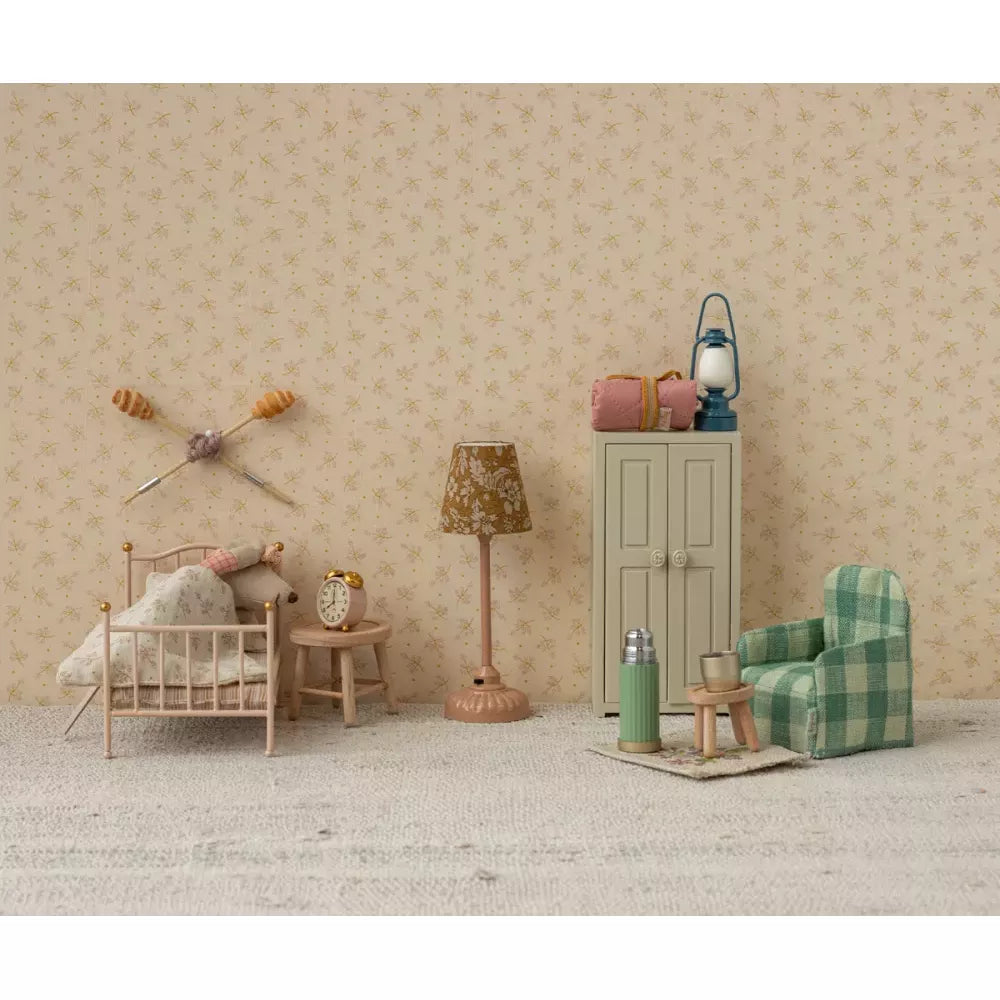 Arredo con Lampada Senape Topo Maileg