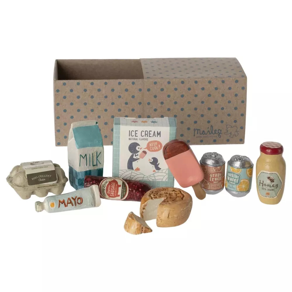 Cibo in Miniatura Maileg con confezione