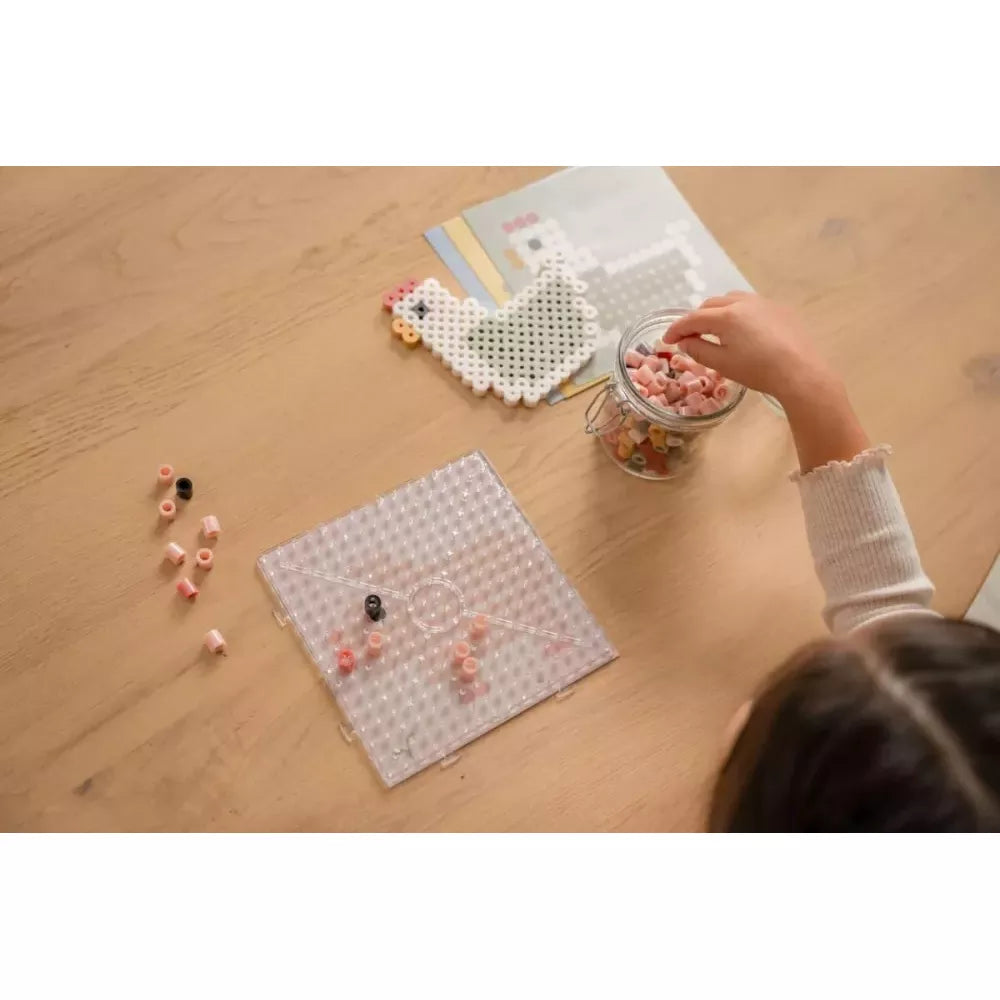 Perline da Stirare Little Dutch uso delle perline sul telaio