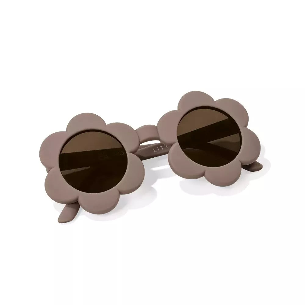 Occhiali da Sole Flower Mauve Little Dutch chiusi