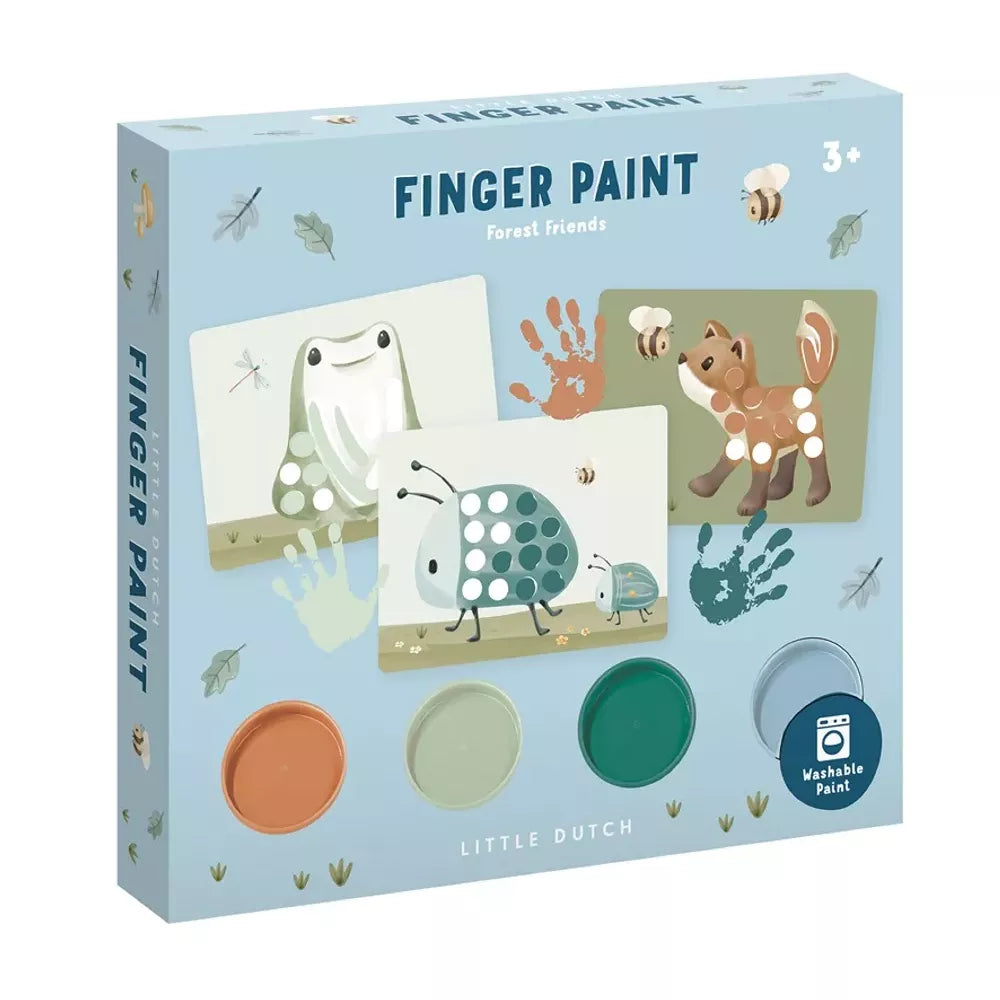 Set Pittura Dita Little Dutch Forest Friends