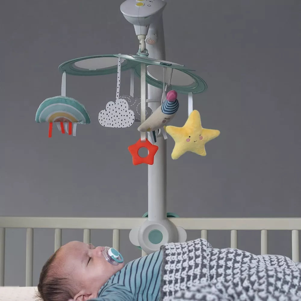 Bambino dorme con la Giostrina Musicale Sweet Dreams Taf Toys