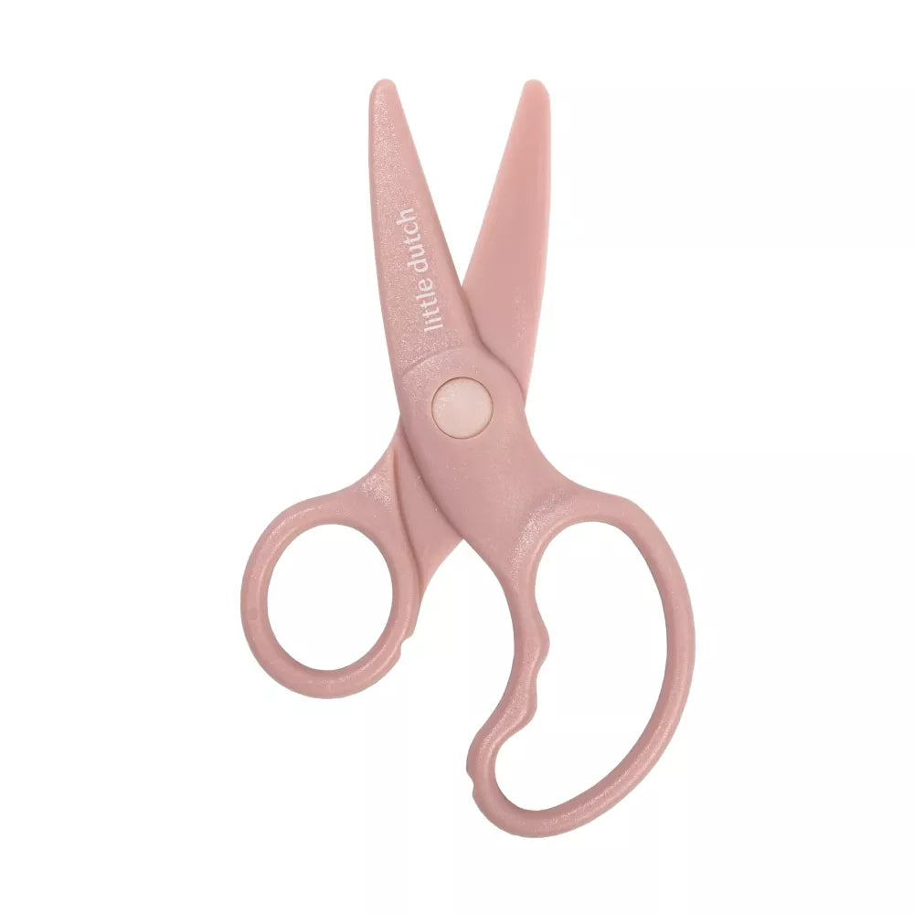 Forbici del Libro con Forbici Le Maschere di Rosa Little Dutch
