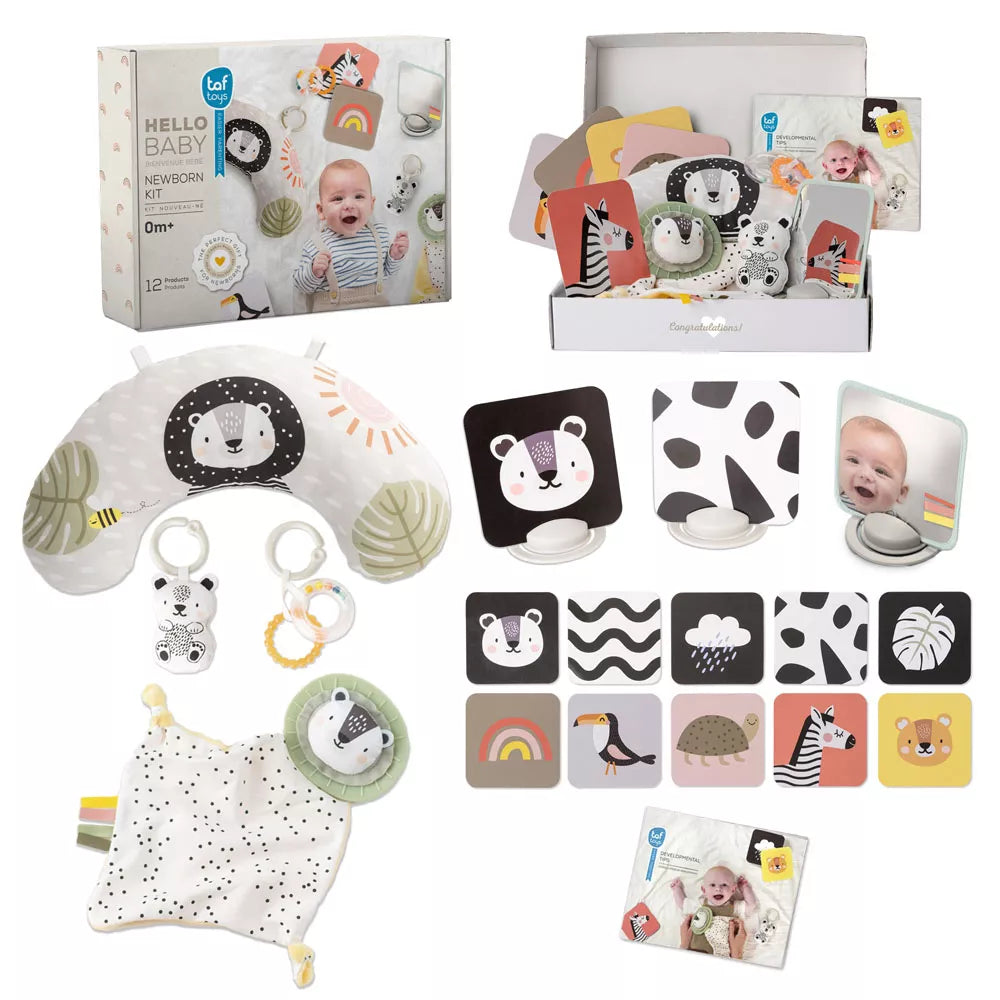 Contenuto del Cofanetto Nascita Hello Baby Taf Toys