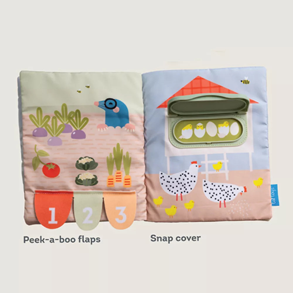 Il mio Primo Libro Attività Taf Toys Pagine con Numeri e Tappo