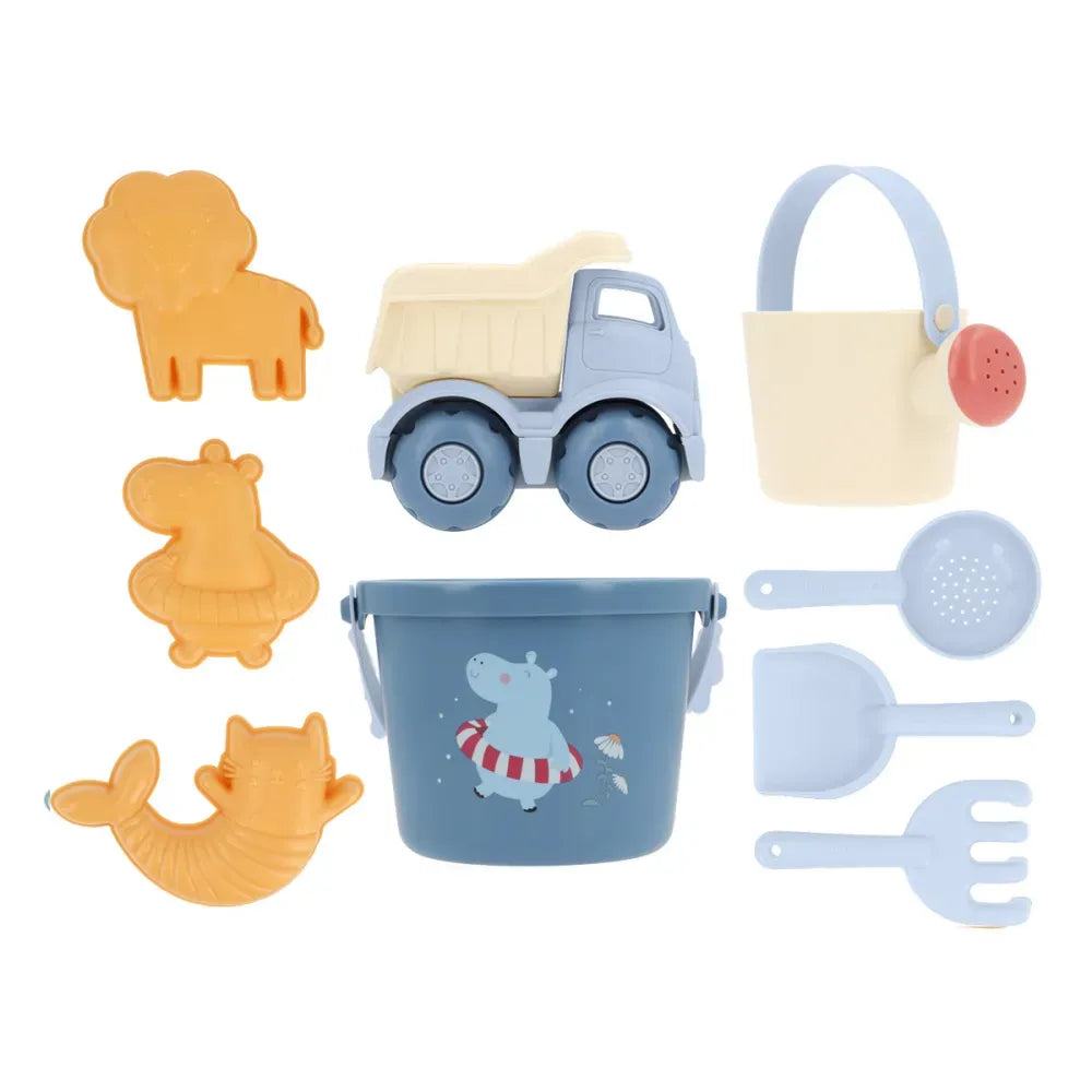 Set Spiaggia con Camioncino Monneka Ippopotamo