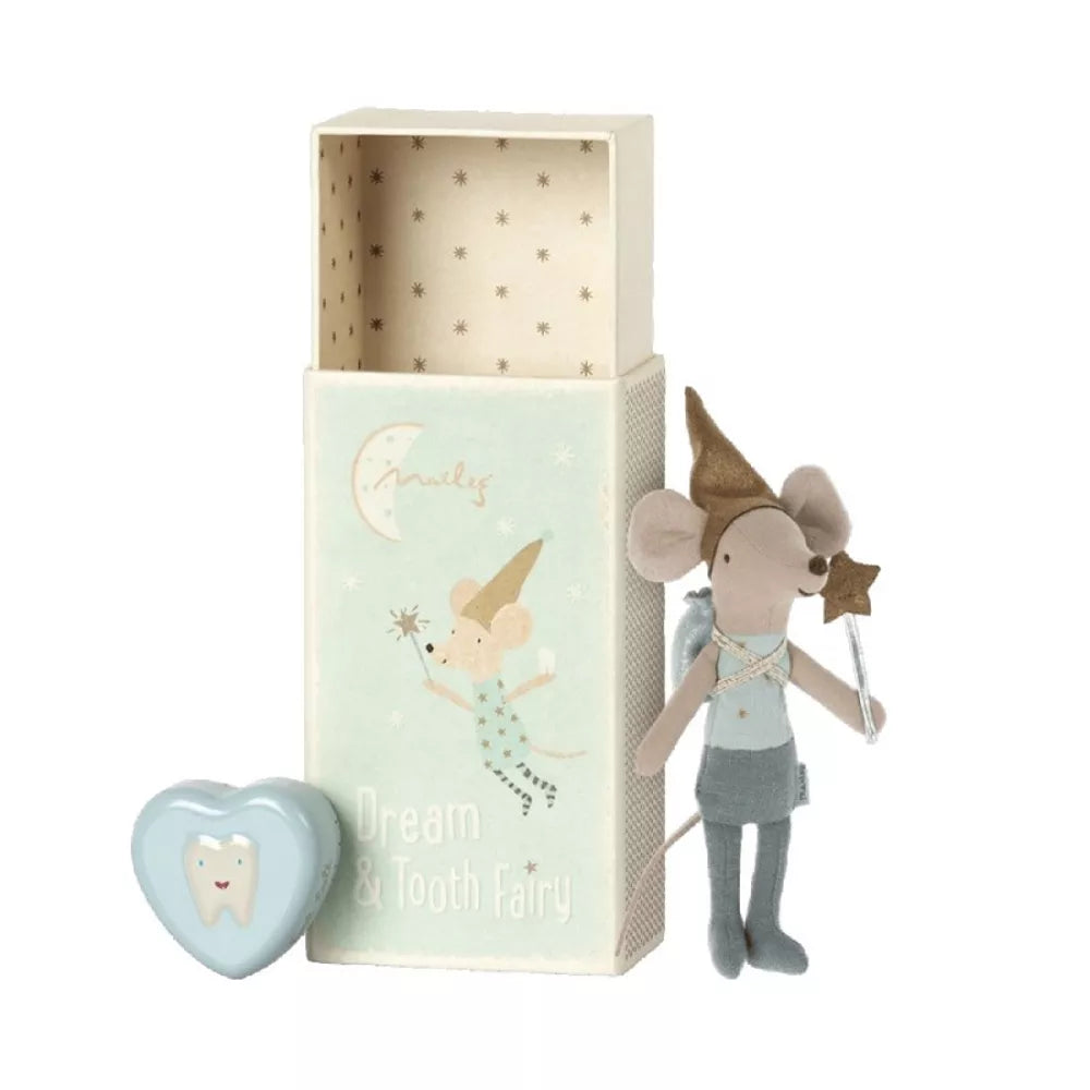 Fatina dei Denti Blu Maileg con Confezione