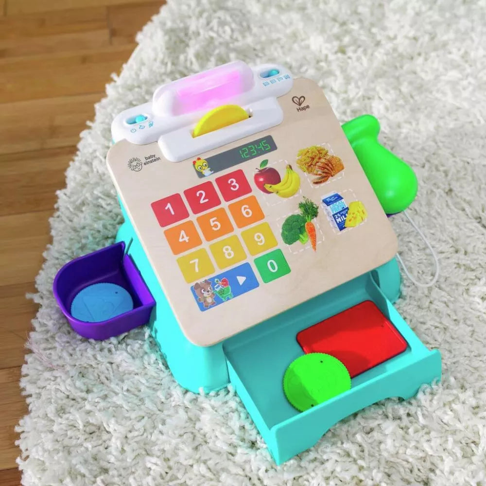 Registratore di Cassa dal Tocco Magico Hape con cassetto aperto