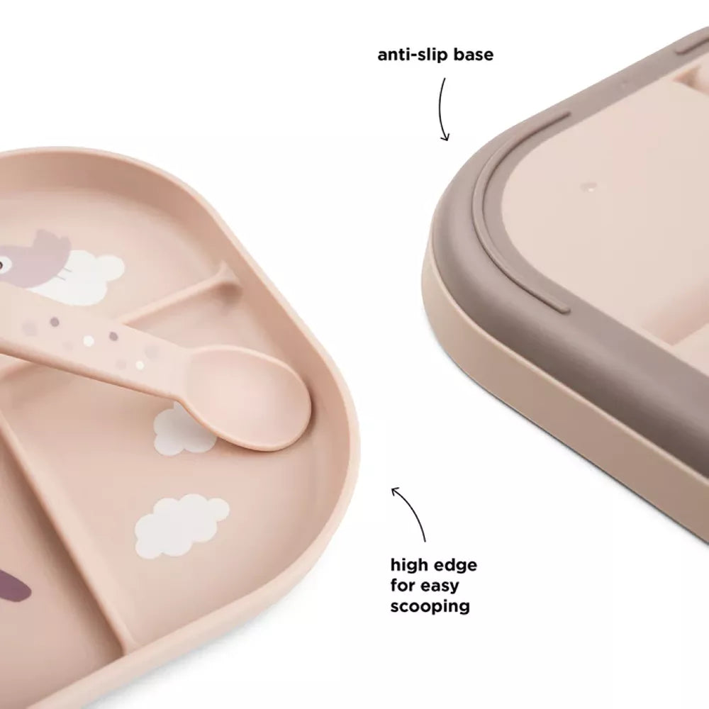 Piatto con Scomparti Foodie Done by Deer Cipria Dettagli