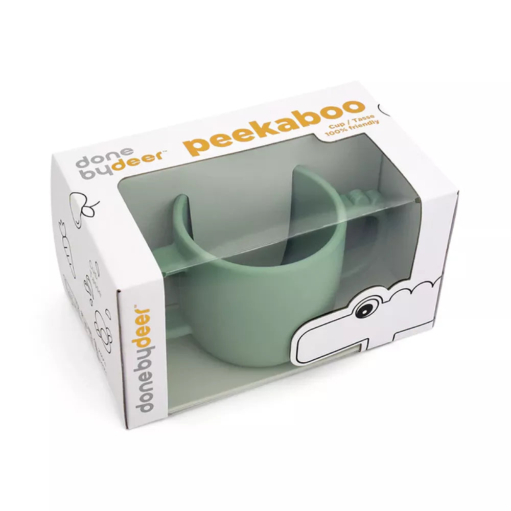 Tazza con Manici Peekaboo Done by Deer Verde confezione