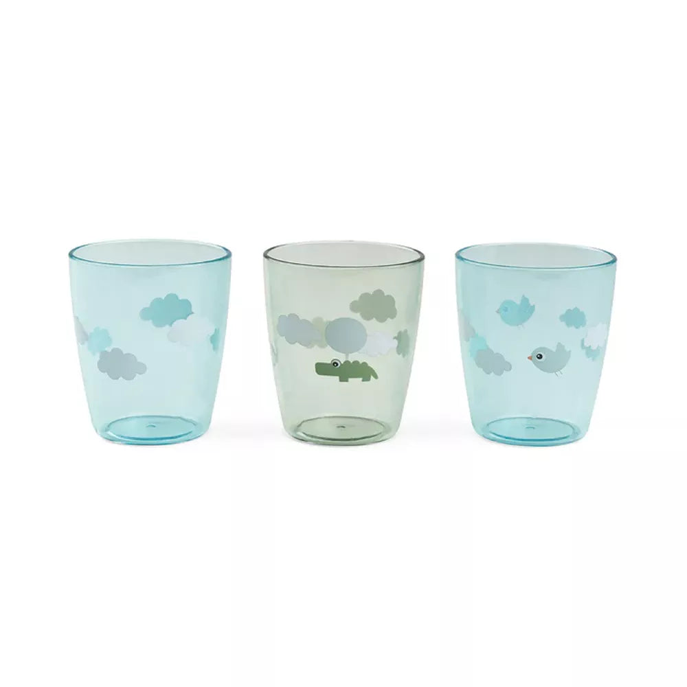 Set 3 Bicchieri Yummy Done by Deer Verde