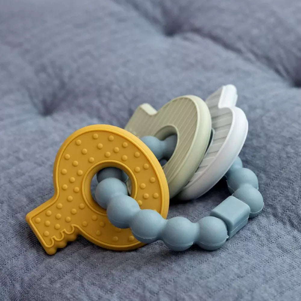 Esempio delle Chiavi da Dentizione Blu Little Dutch