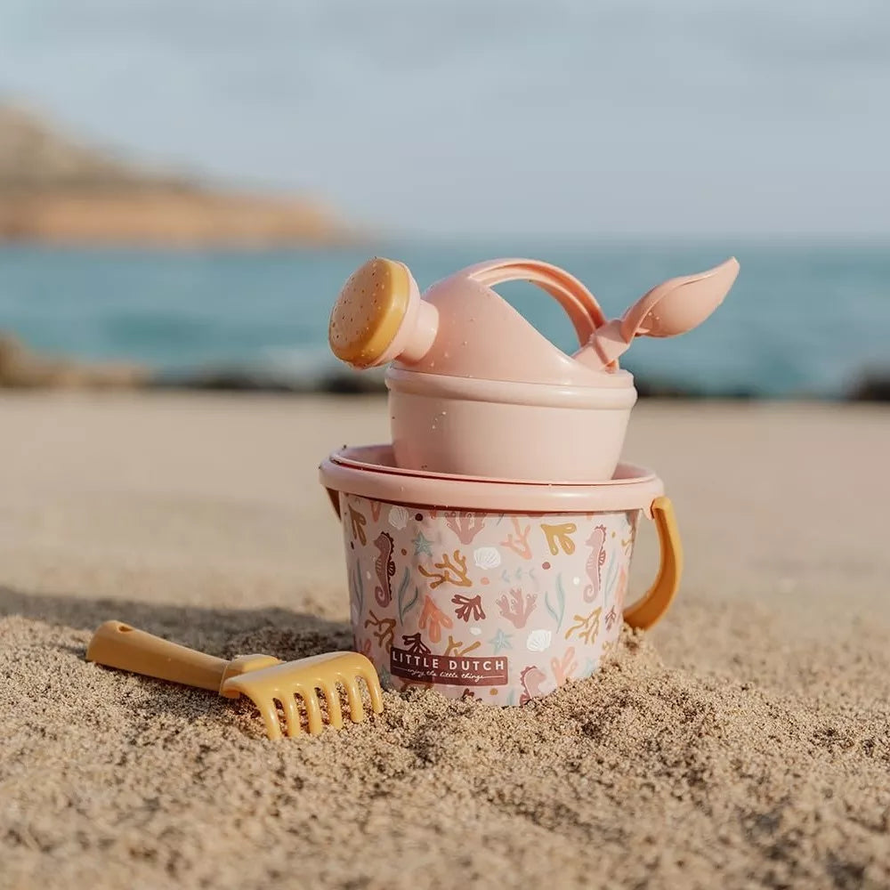 Set da Spiaggia Little Dutch Rosa in Spiaggia
