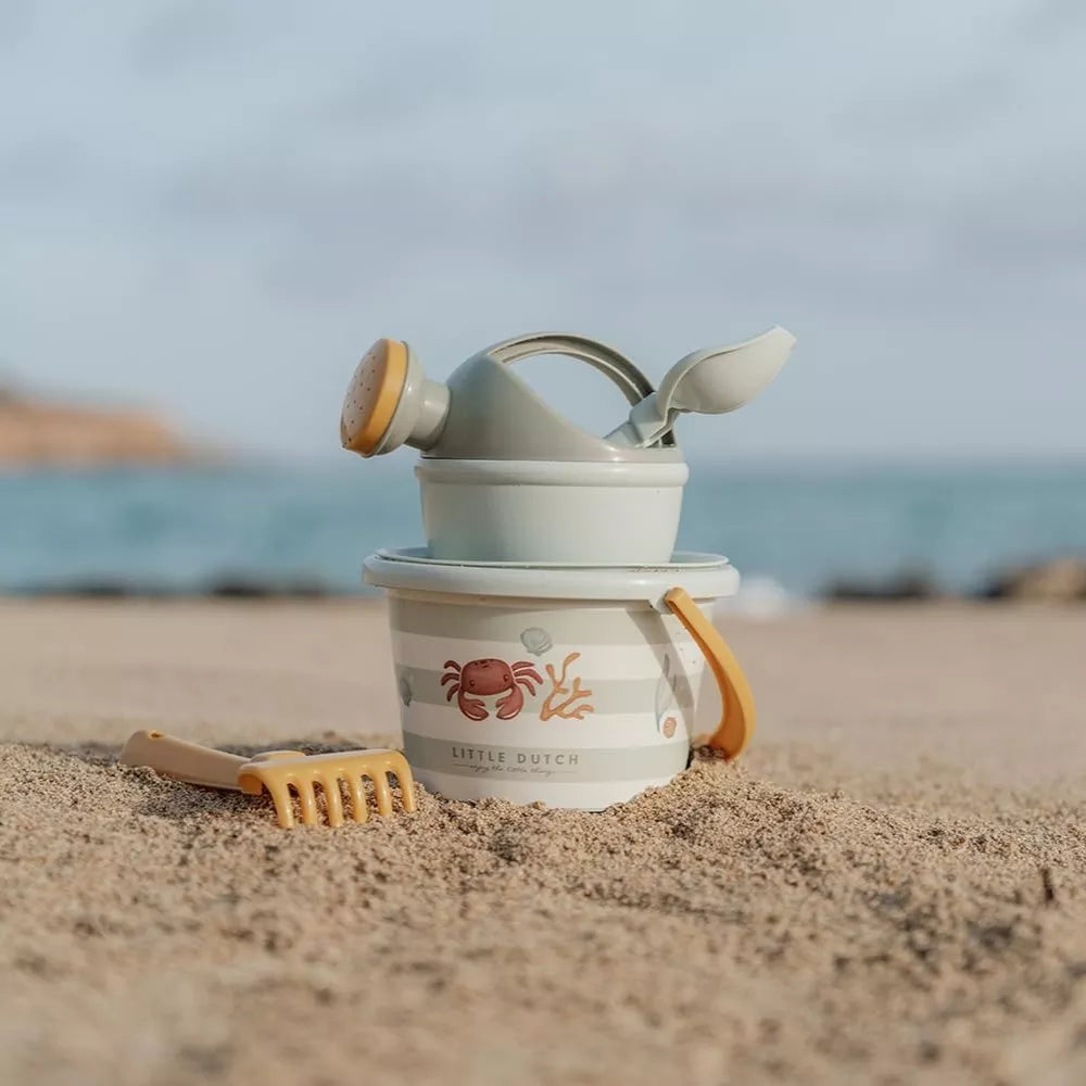 Set da Spiaggia Little Dutch Verde in spiaggia