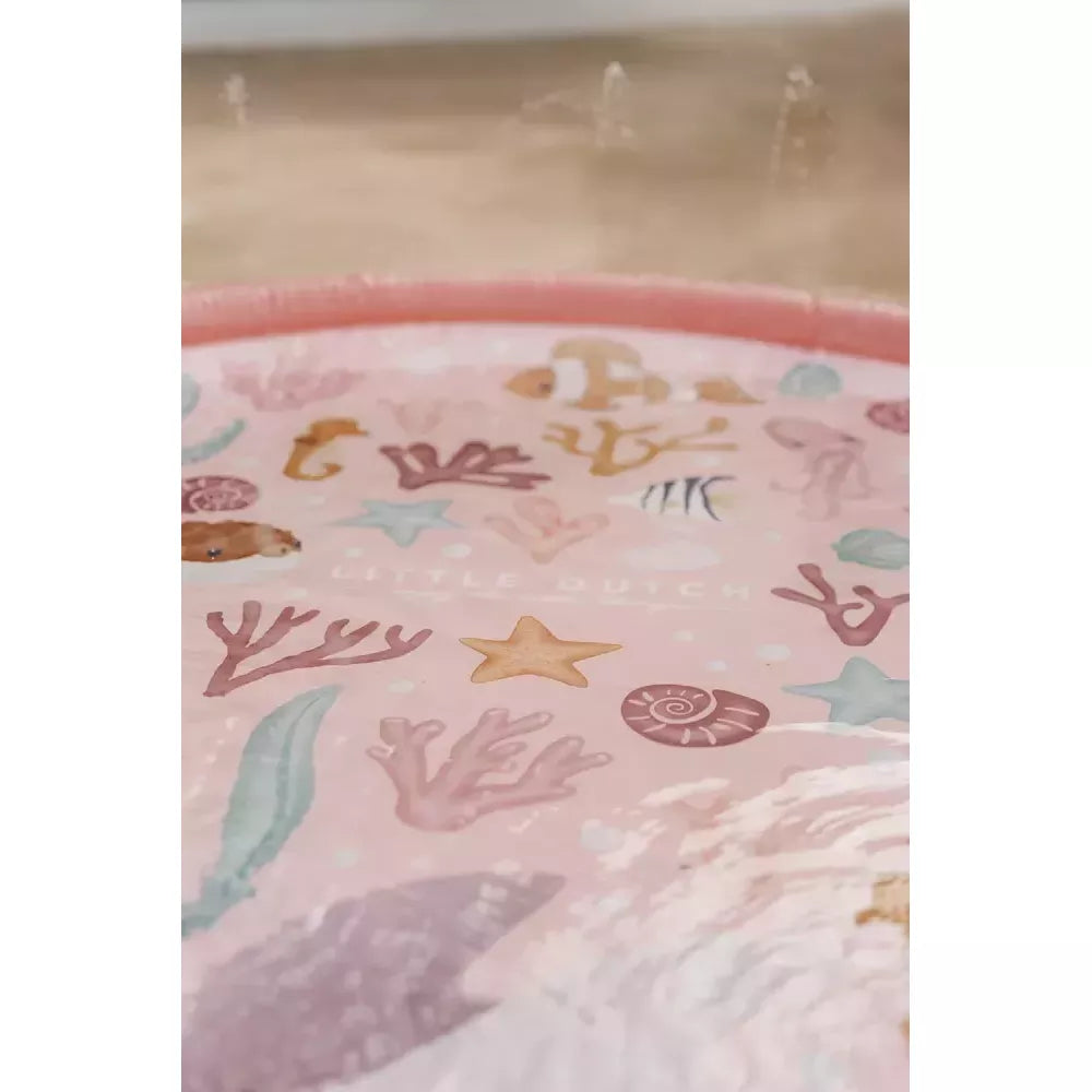 Dettaglio Tappeto Mille Spruzzi Little Dutch Rosa