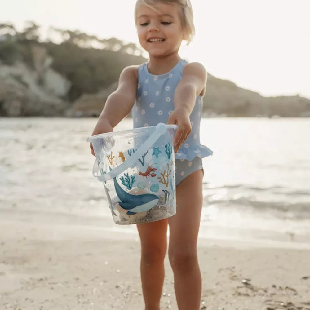 Bambina con Secchiello Little Dutch Blu