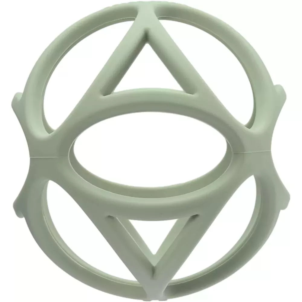 Lato della Pallina da Afferrare in Silicone Little Dutch Verde