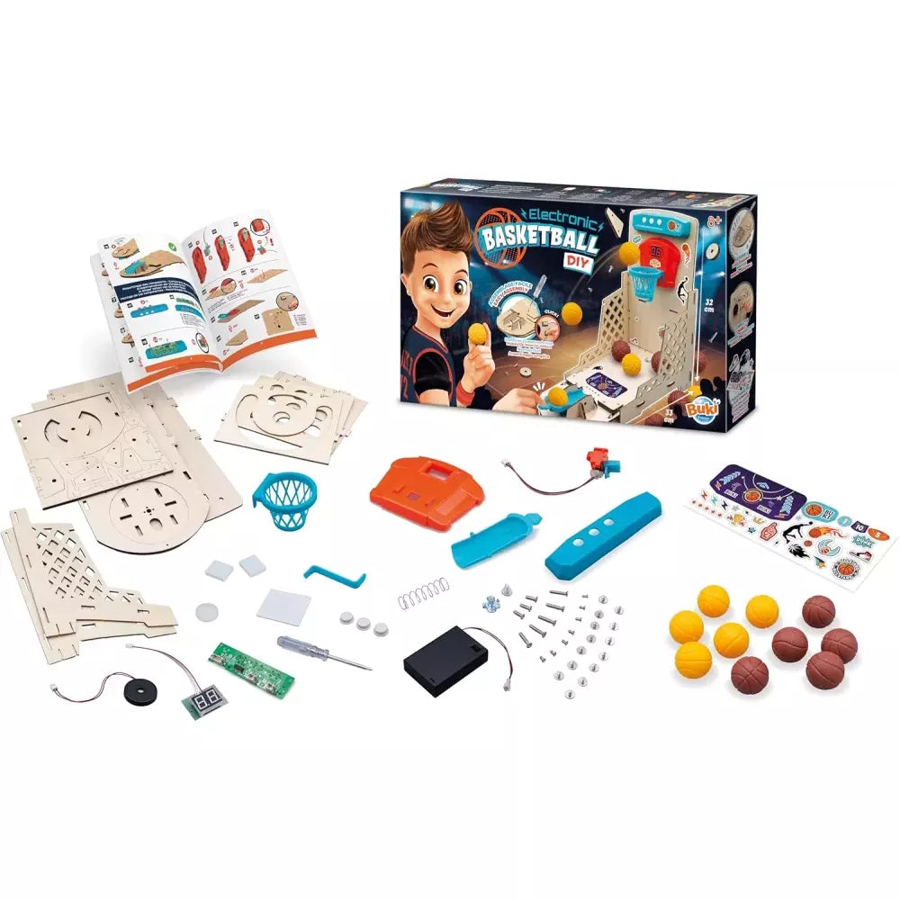 Contenuto Basket Elettronico da Costruire Buki