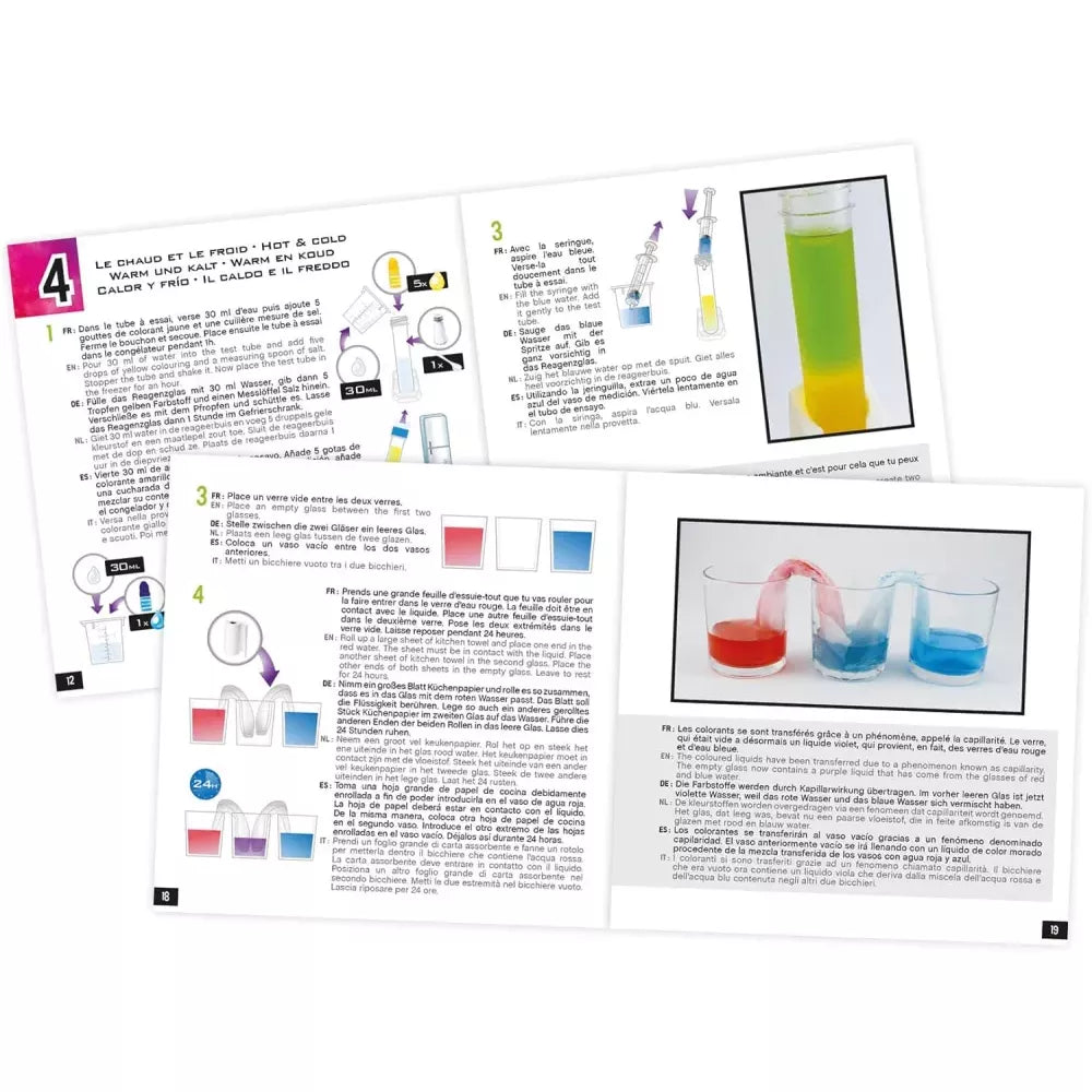 Istruzioni La Chimica dei Colori Buki