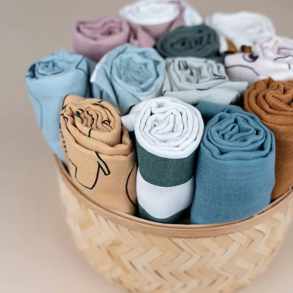 Set Telini Done by Deer Deer Friends Blu in cestino