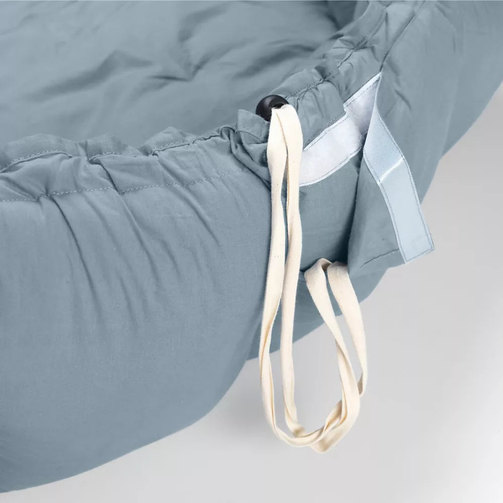 Tappeto Gioco Bloom Play&Go Dusty Blue coulisse