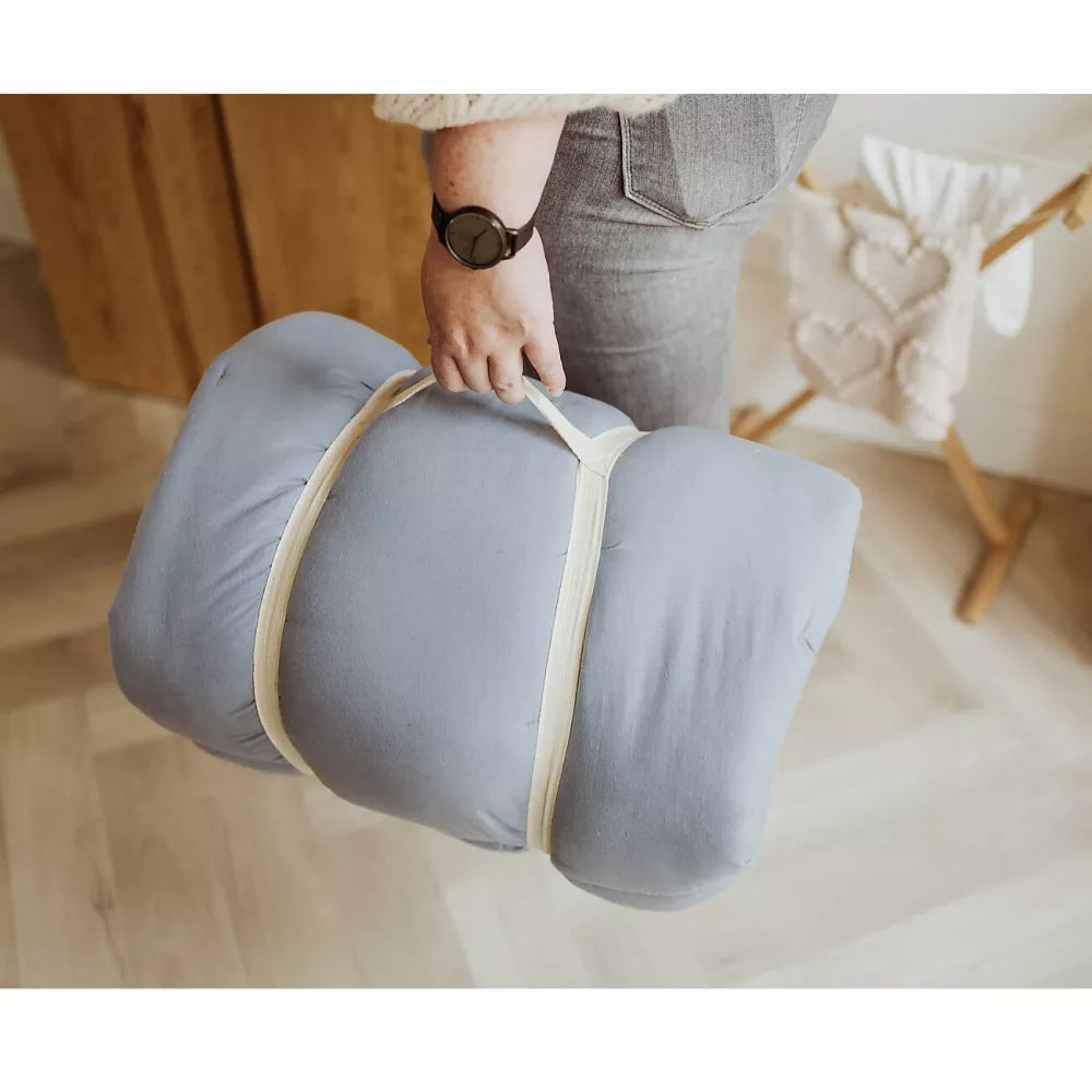 Tappeto Gioco Bloom Play&Go Dusty Blue chiuso