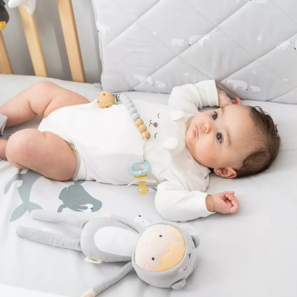 Bambino con Bambola Leo Saro 30 cm