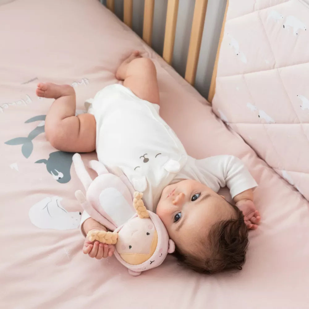 Bambina con Bambola Luna Saro 30 cm