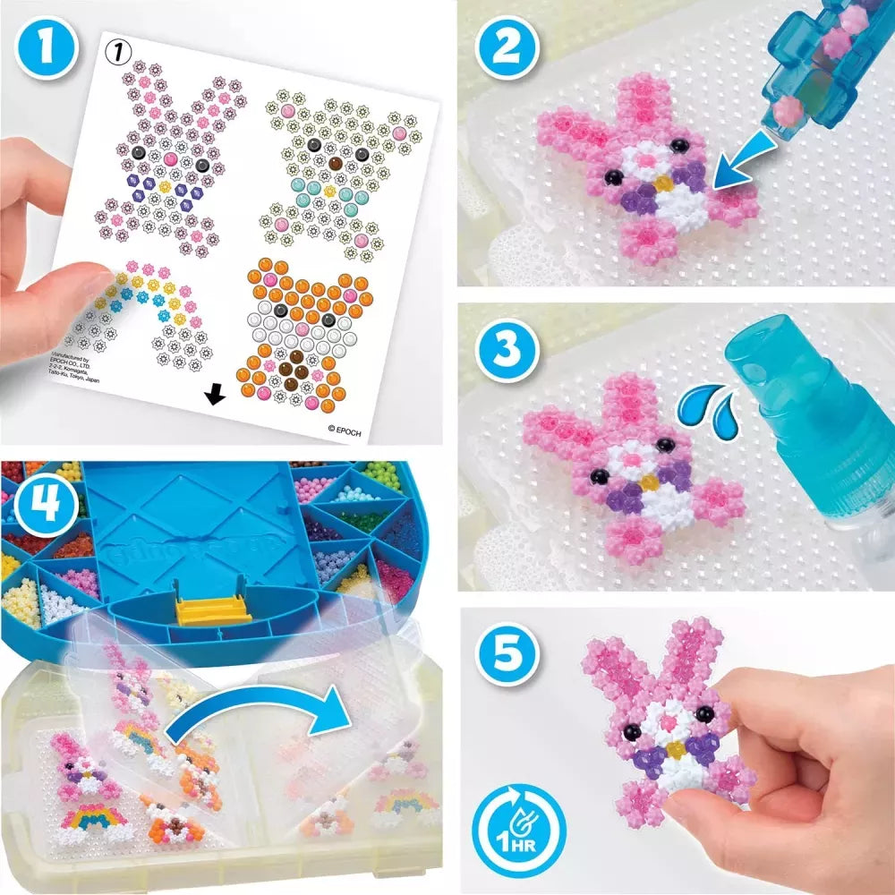 Beginners Carry Case Aquabeads utilizzo perline