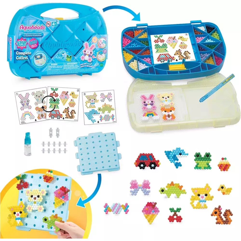 Beginners Carry Case Aquabeads contenuto