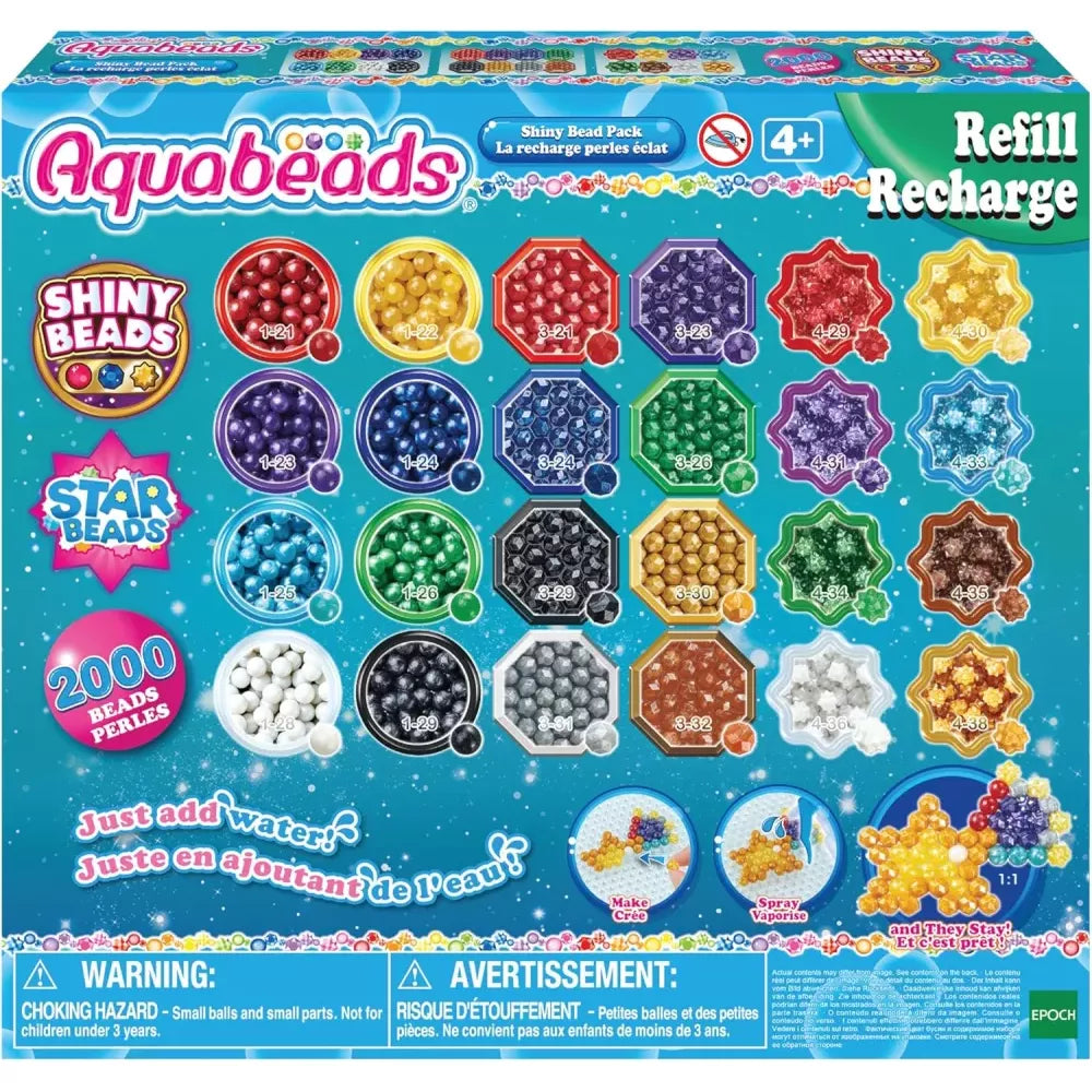 Set Perline Luccicanti Aquabeads
