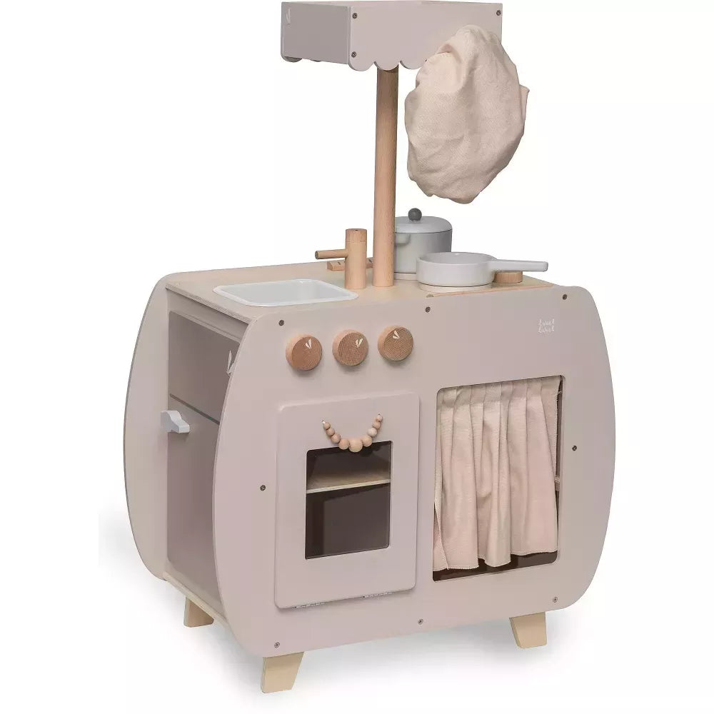 Cucina Bistrot in Legno Label Label Nocciola