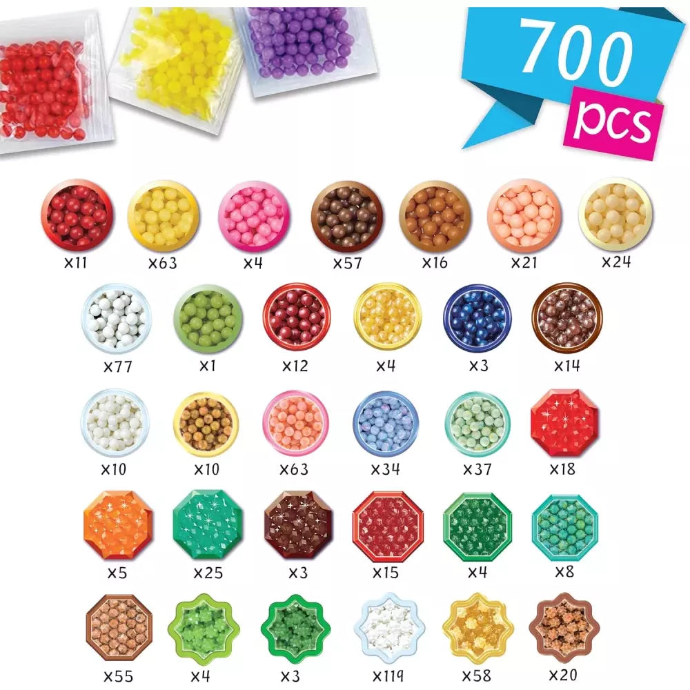 Set Accessori Dolcetti e Frappè Aquabeads perline contenute