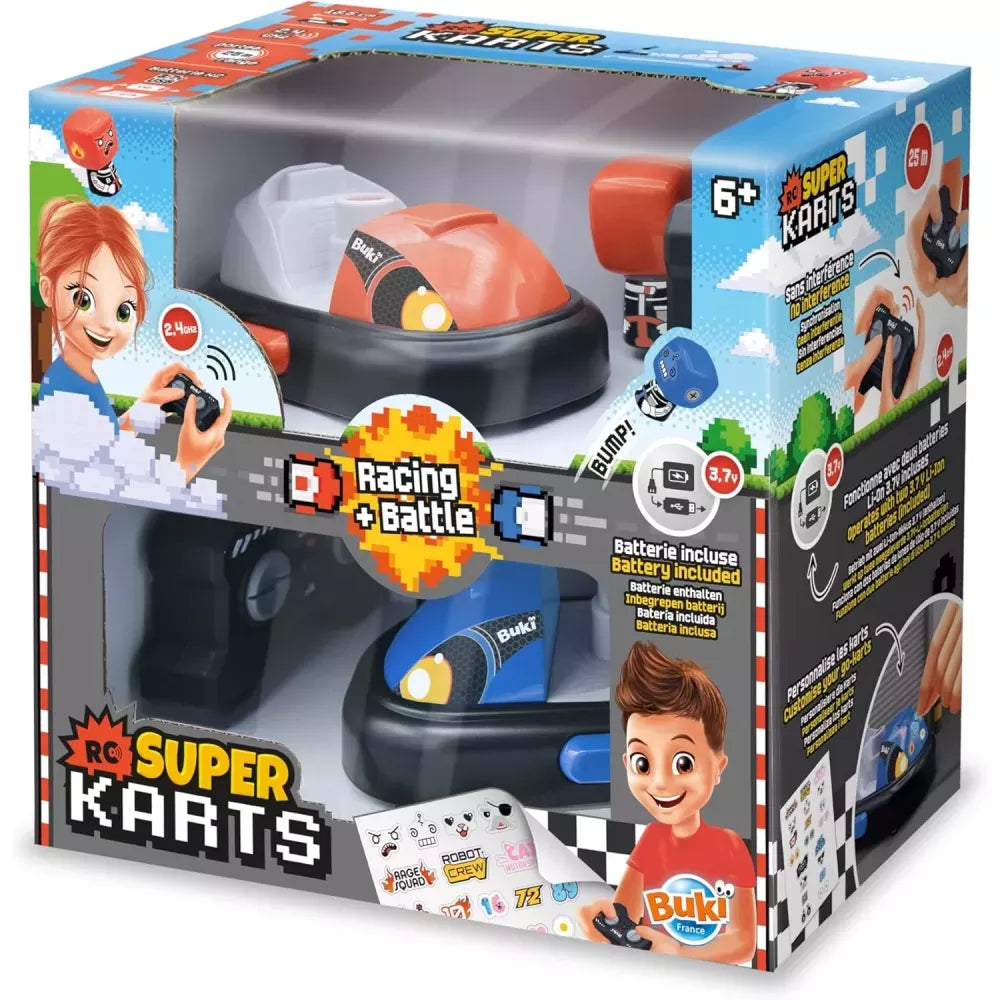 Confezione Super Karts Radiocomandati Buki