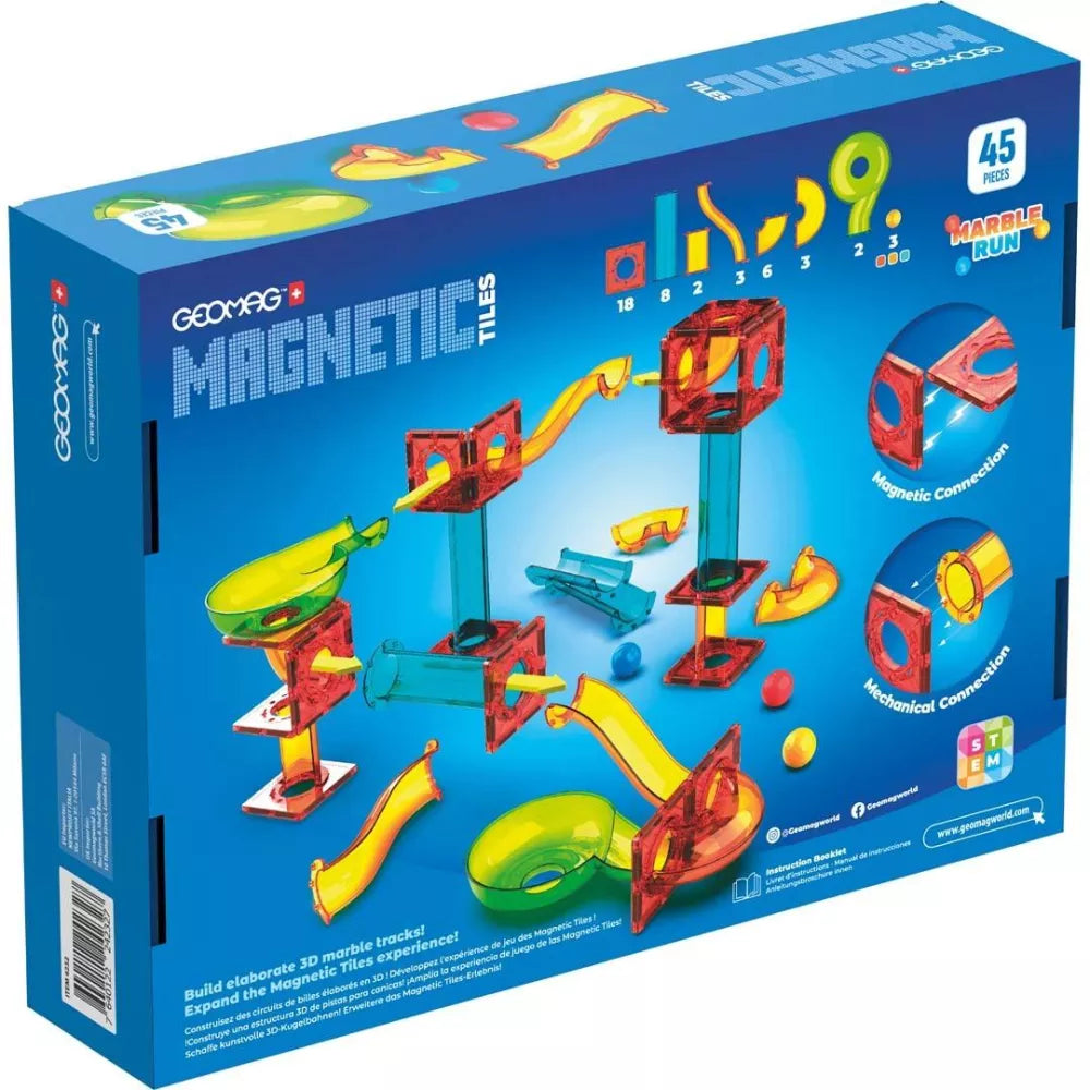 Retrro Confezione Pista delle Biglie Magnetic Tiles Geomag